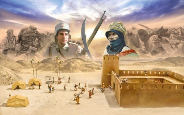 Italeri 1/72 Beau Geste Algerian Tuareg revolt 1877/1912